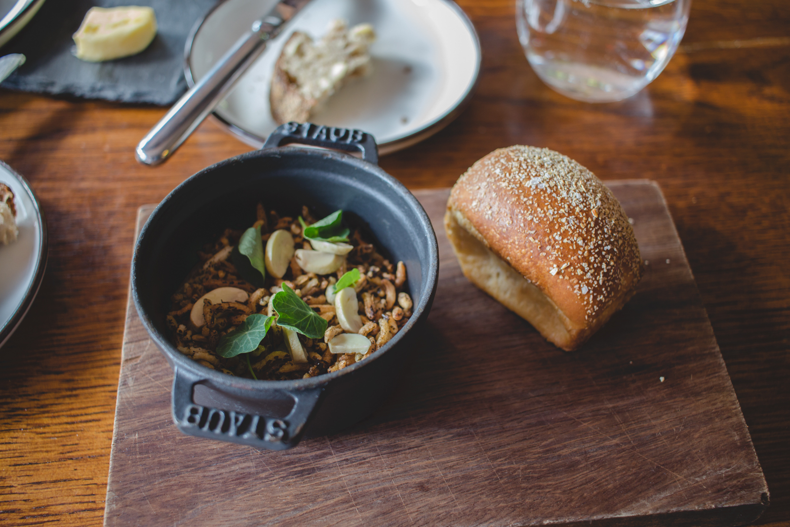 The Hinds Head mushroom parfait