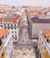Rua Augusta Lisbon view