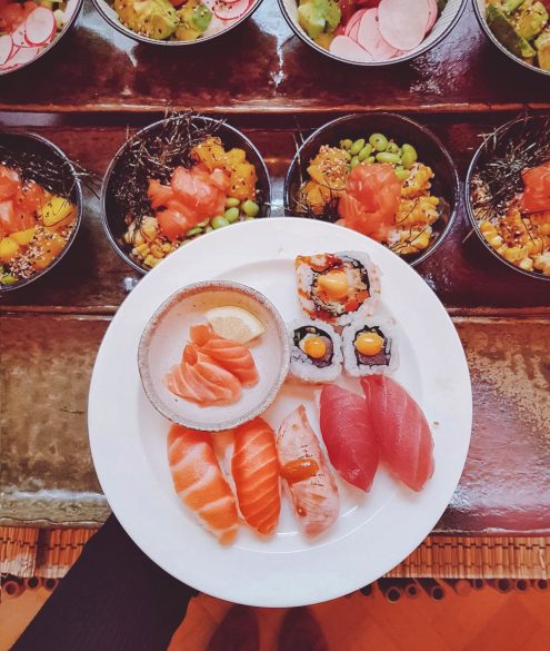 all you can eat sushi kaia brunch london