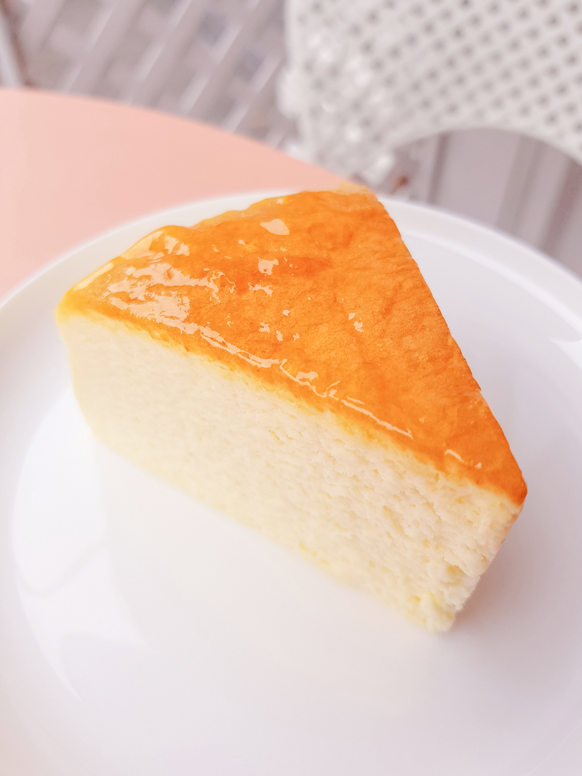 Souffle cheesecake in london