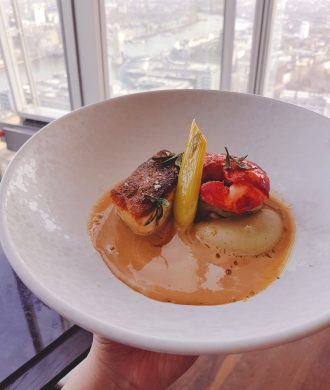 Ting the best restaurant in the shard, London