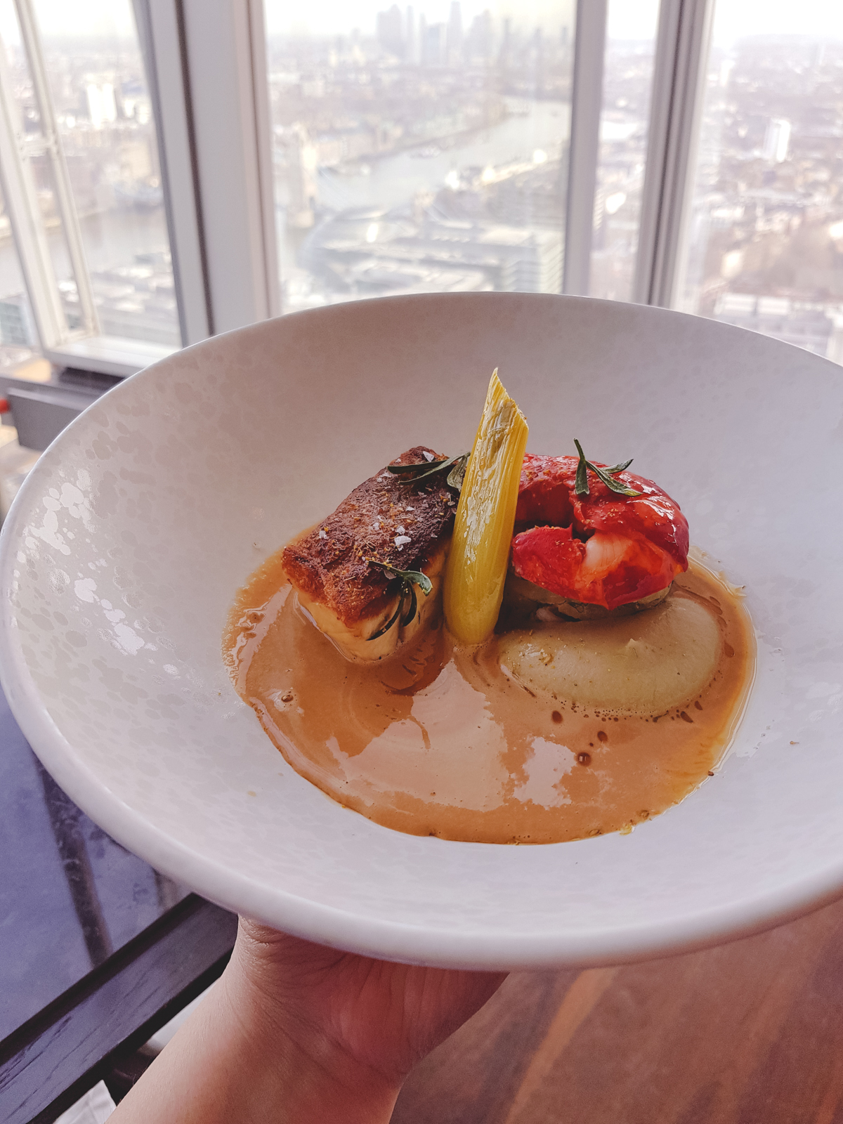 Is This The Best Restaurant In The Shard? Wrap Your Lips Around This