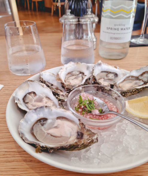 Lunch at The Corner at Selfridges