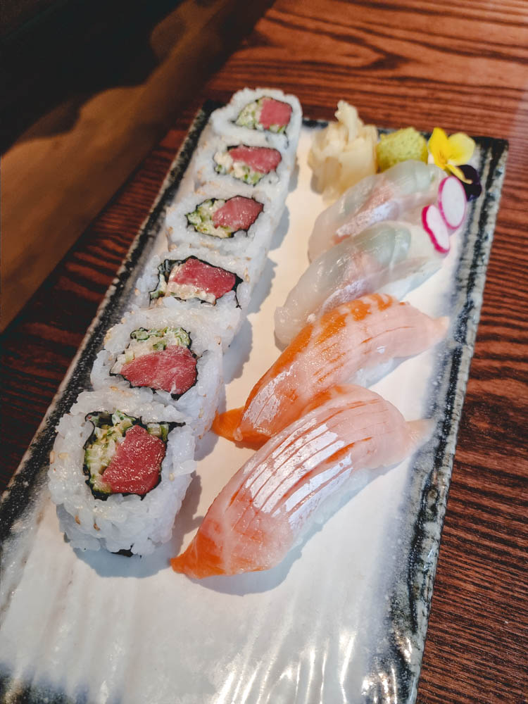 Japanese lunch at TOKii the prince akatoki london