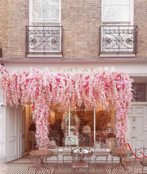 saint aymes cute cafes in london
