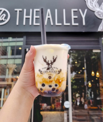 Bubble Tea Menu at The Alley