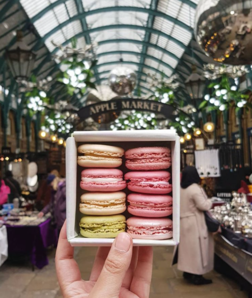 Laduree best french macaron in london covent garden