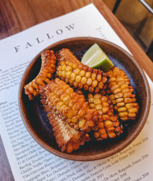 Fallow restaurant review st james london corn ribs