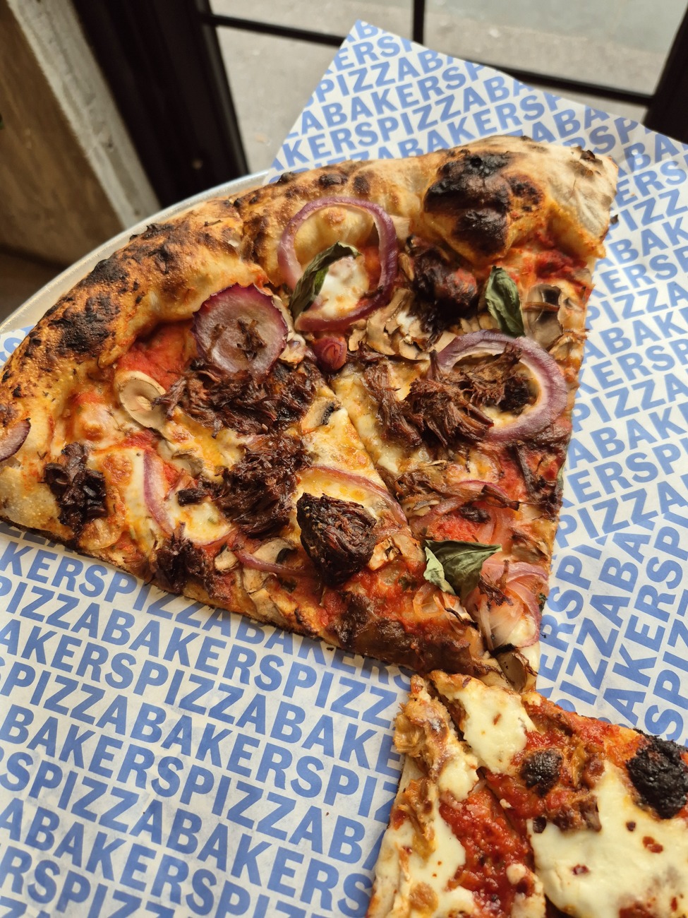Breadstall Pizza Soho London restaurant review ragu