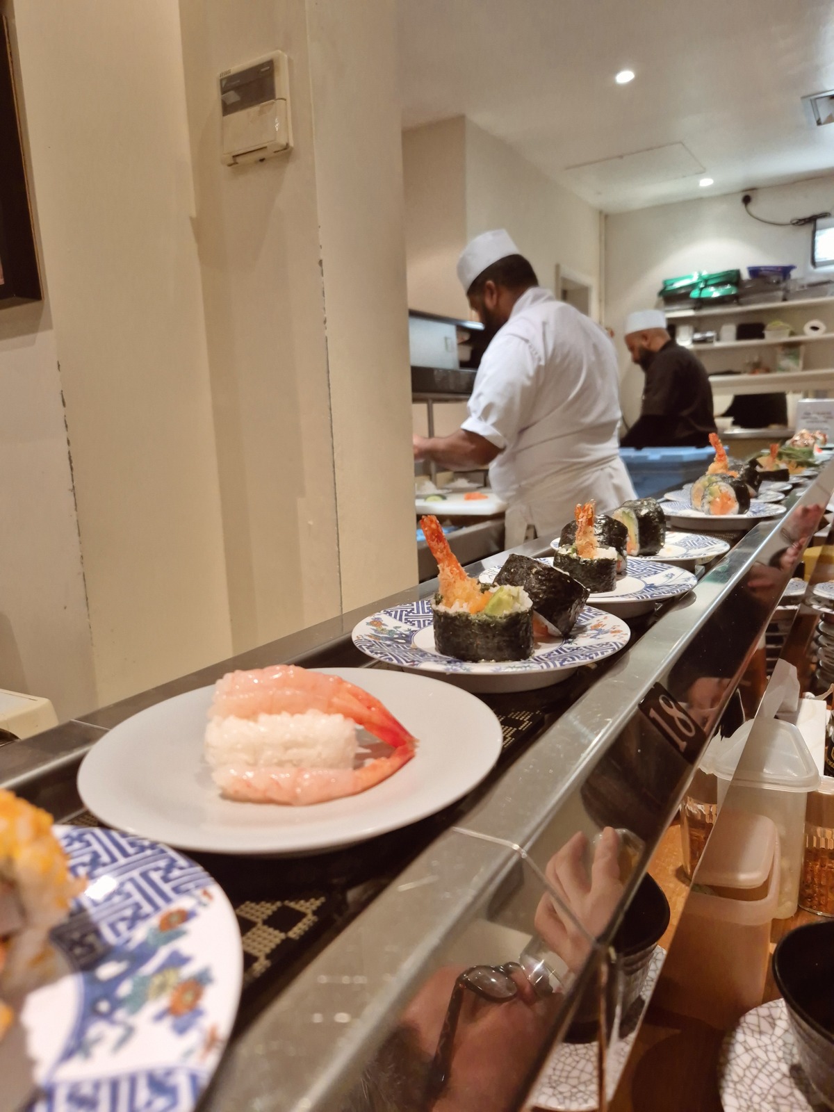 Kulu Kulu Sushi London restaurant review conveyor