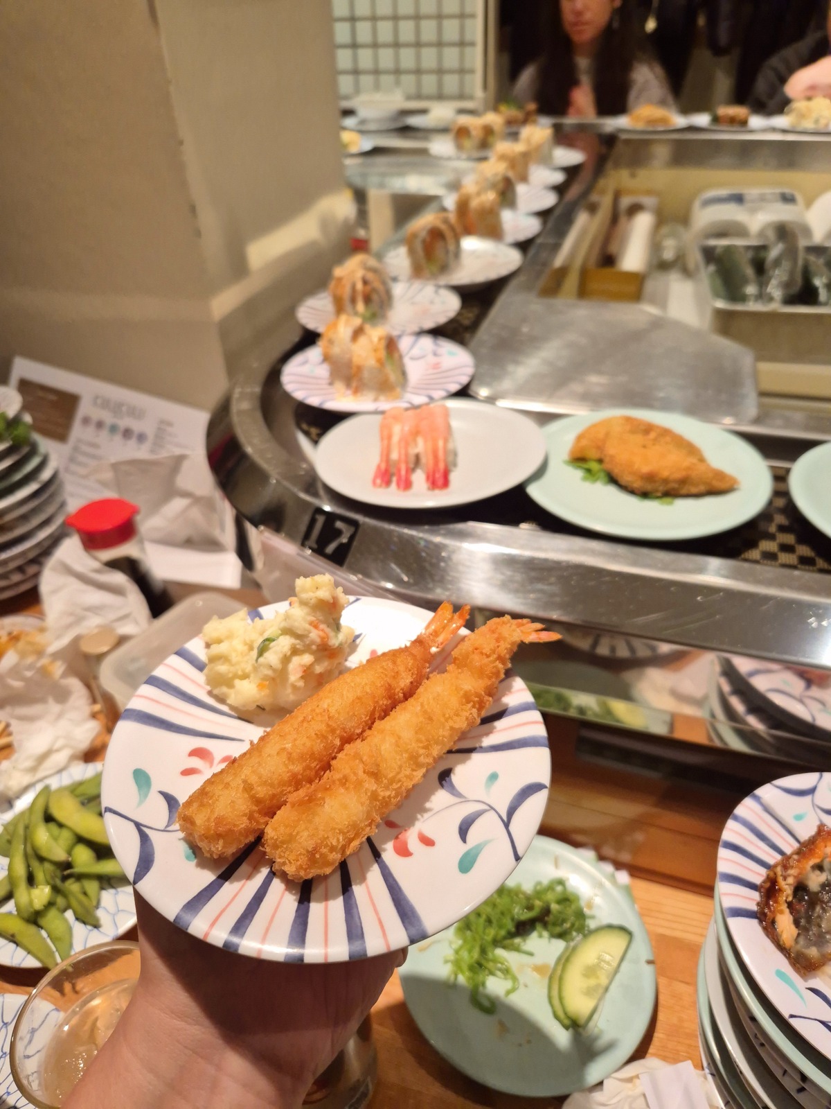 Affordable Conveyor Belt Sushi at Kulu Kulu, Soho