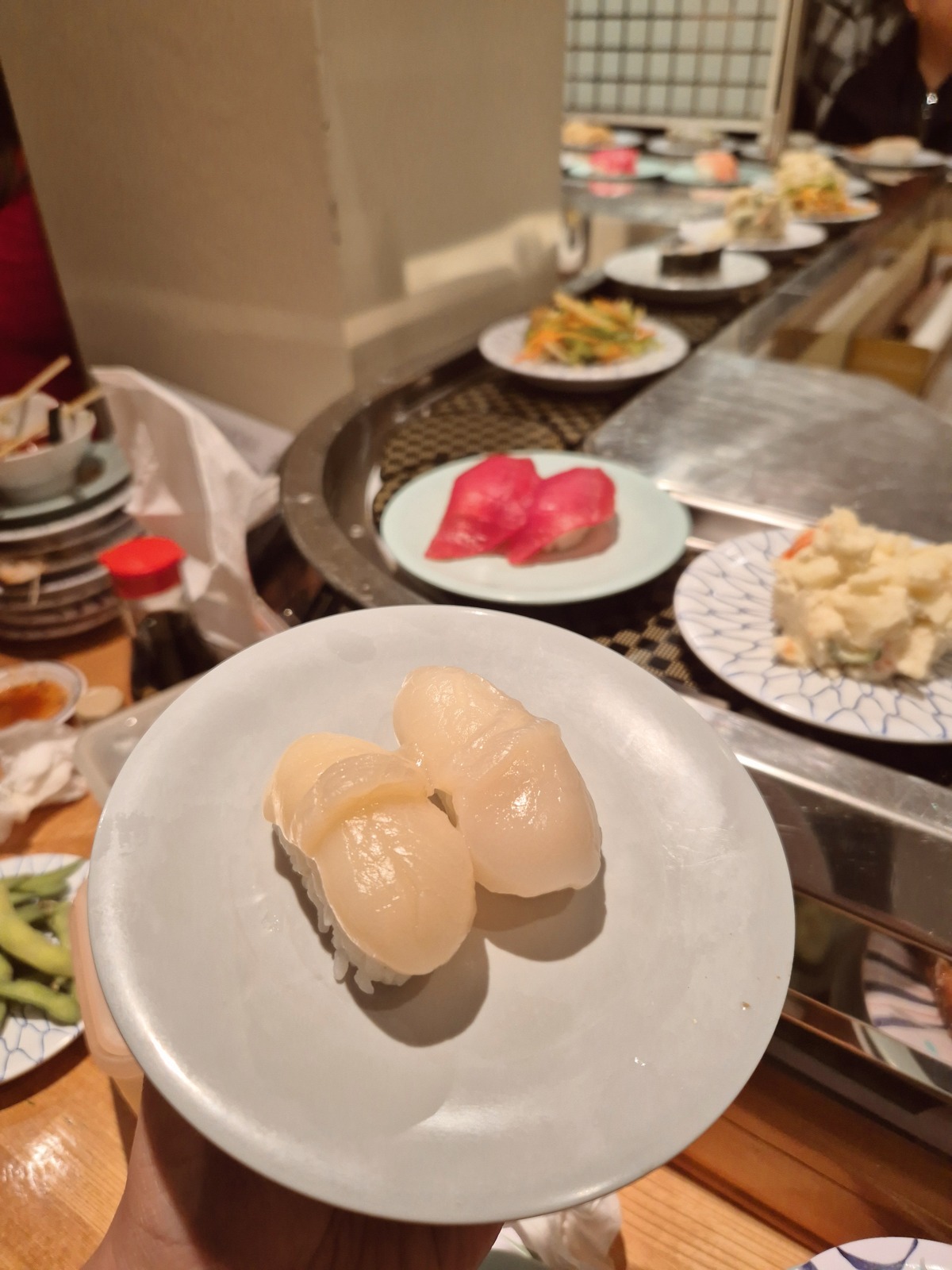 Kulu Kulu Sushi London restaurant review scallop