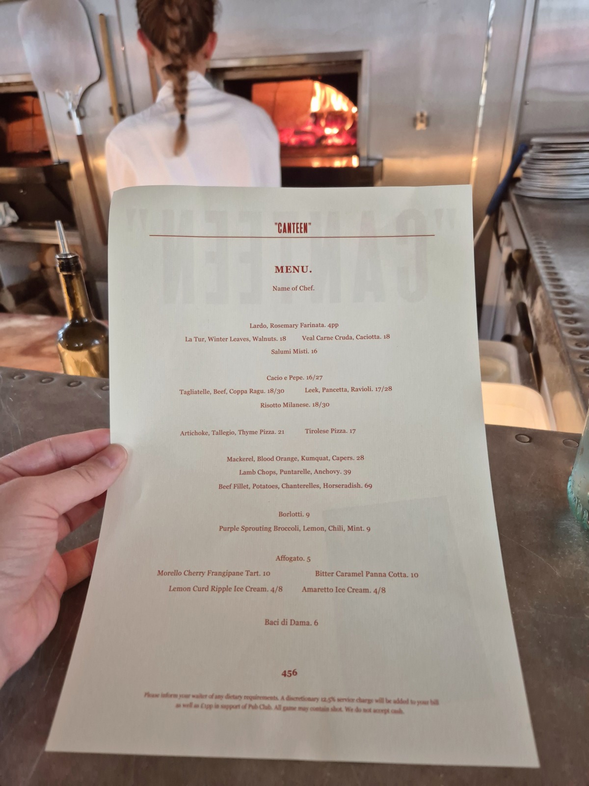Canteen Notting Hill restaurant review menu