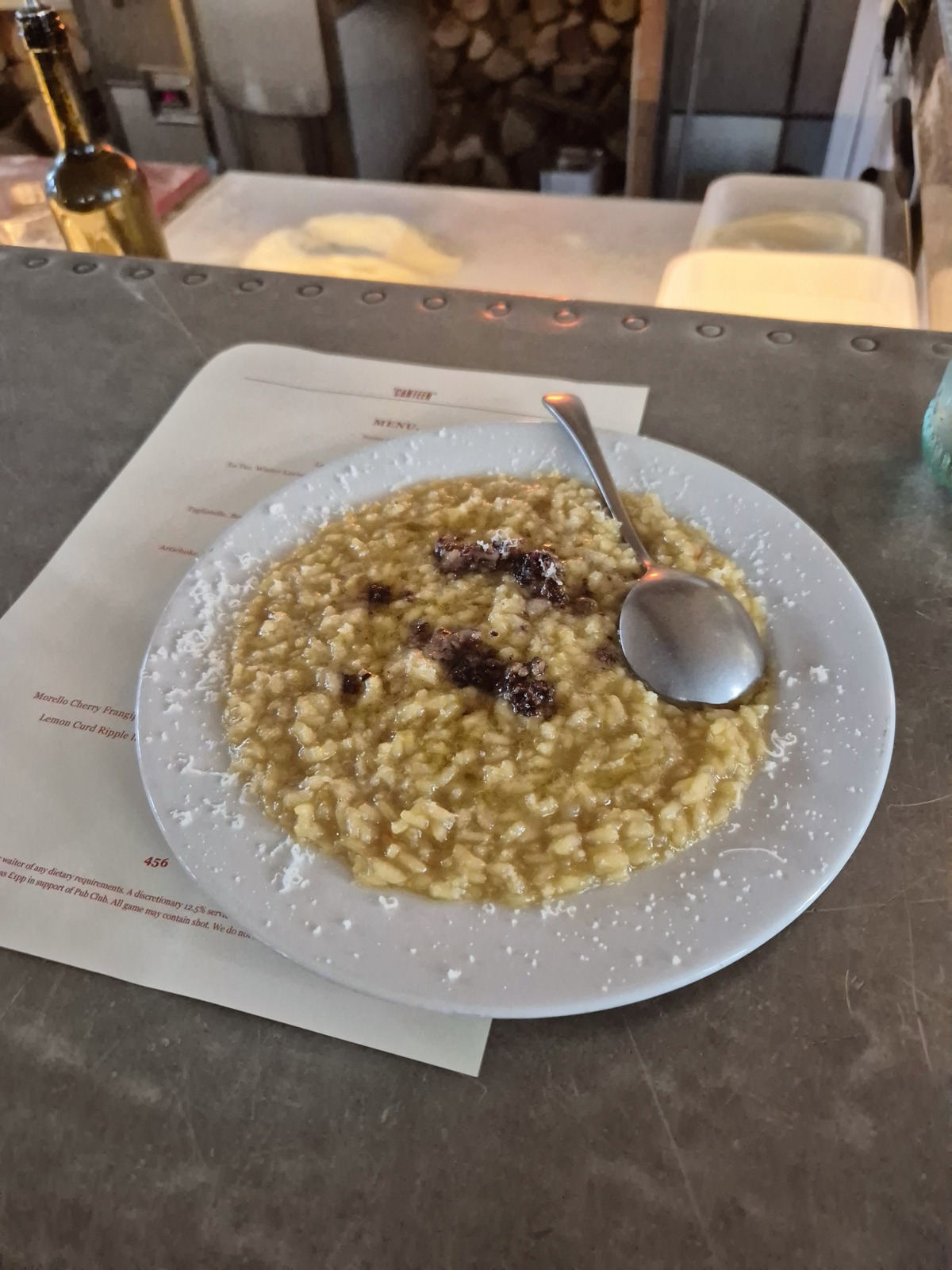 Canteen Notting Hill restaurant review pasta risotto