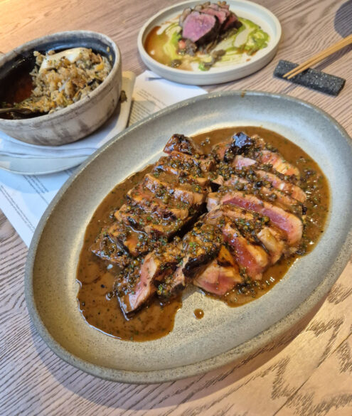 Moi restaurant review soho london sharing tuna steak