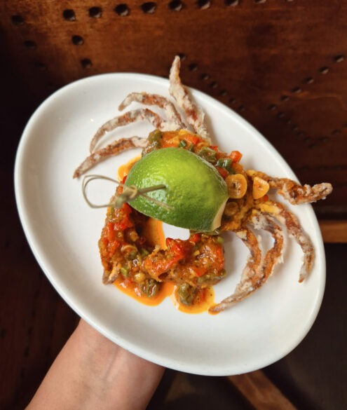 Gunpowder soho restaurant review london soft shell crab