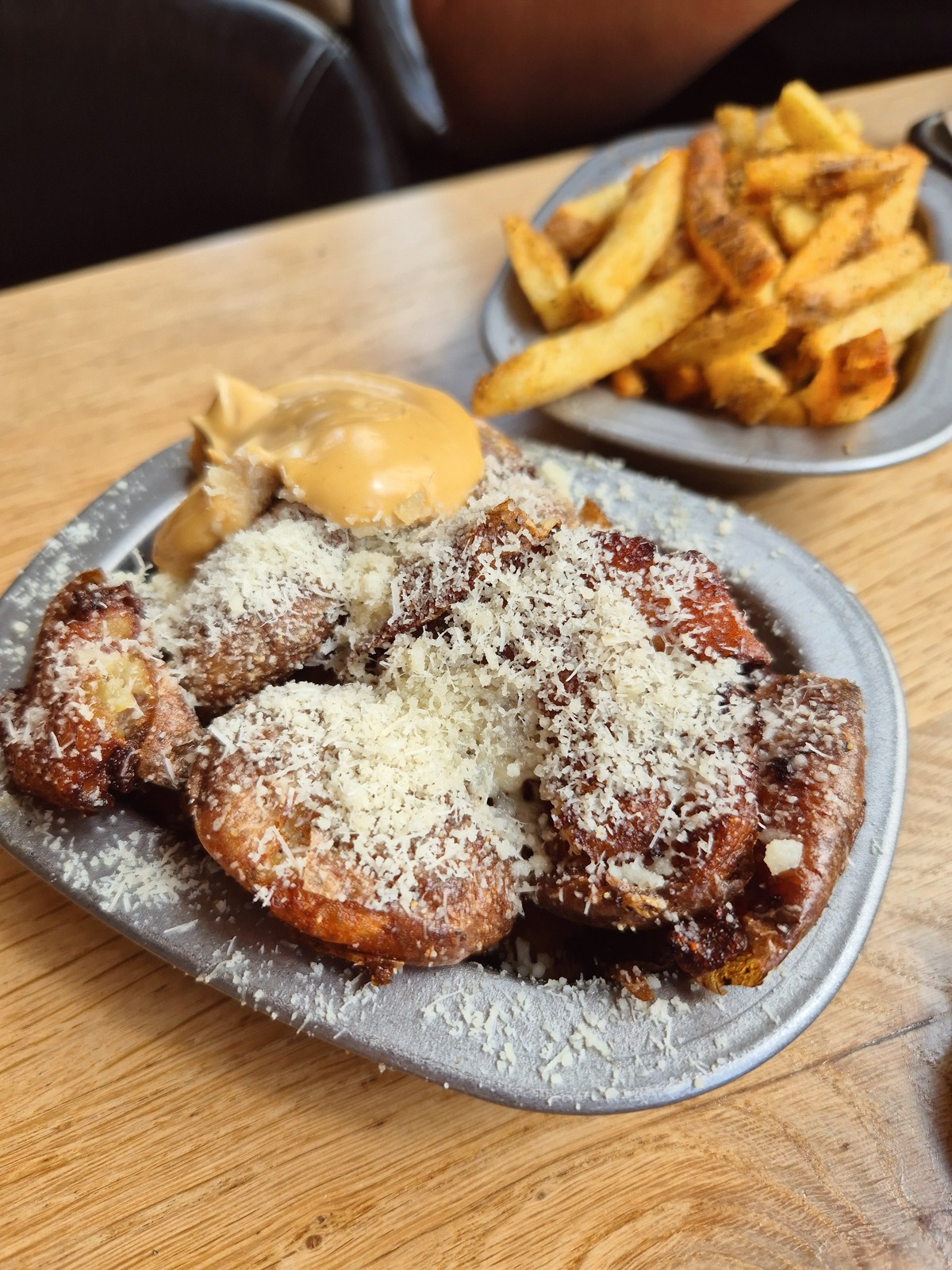 Millionaires potatoes Black Bear Burger London restaurant review