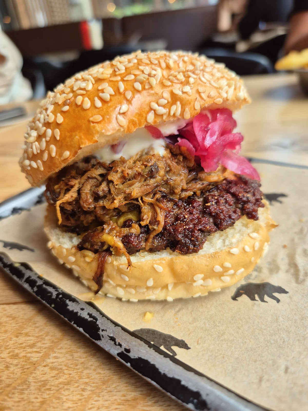 brisket Black Bear Burger London restaurant review