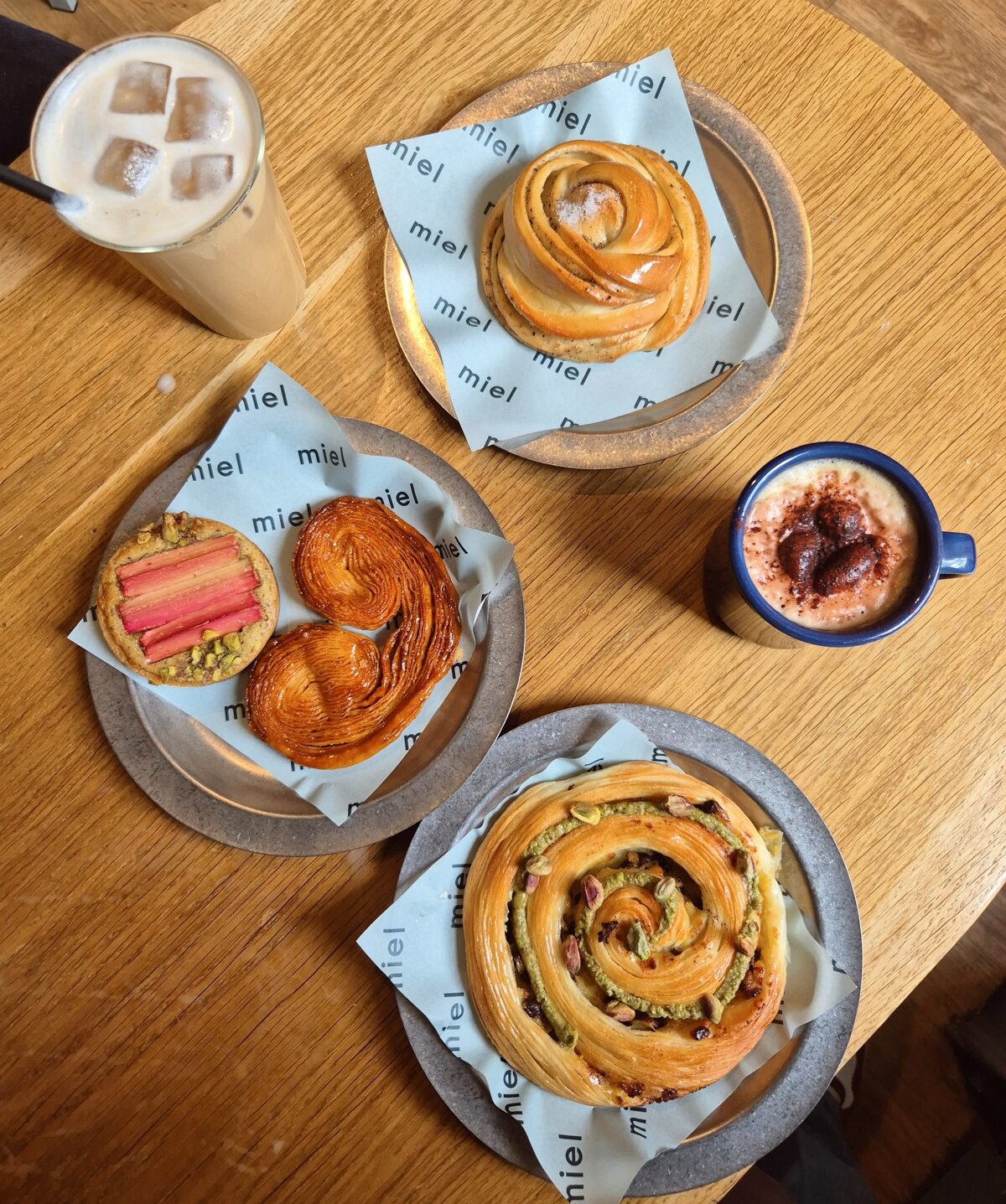 pastries at Miel Bakery London review