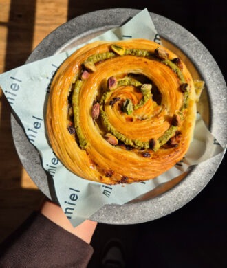 pistachio pastry at Miel Bakery London review