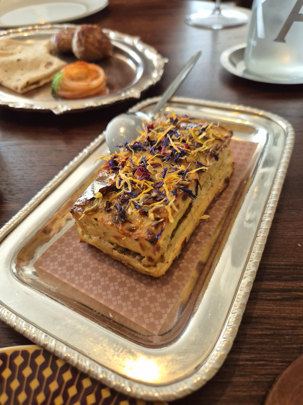 Paneer kebab at Oudh 1722 borough market london restaurant review