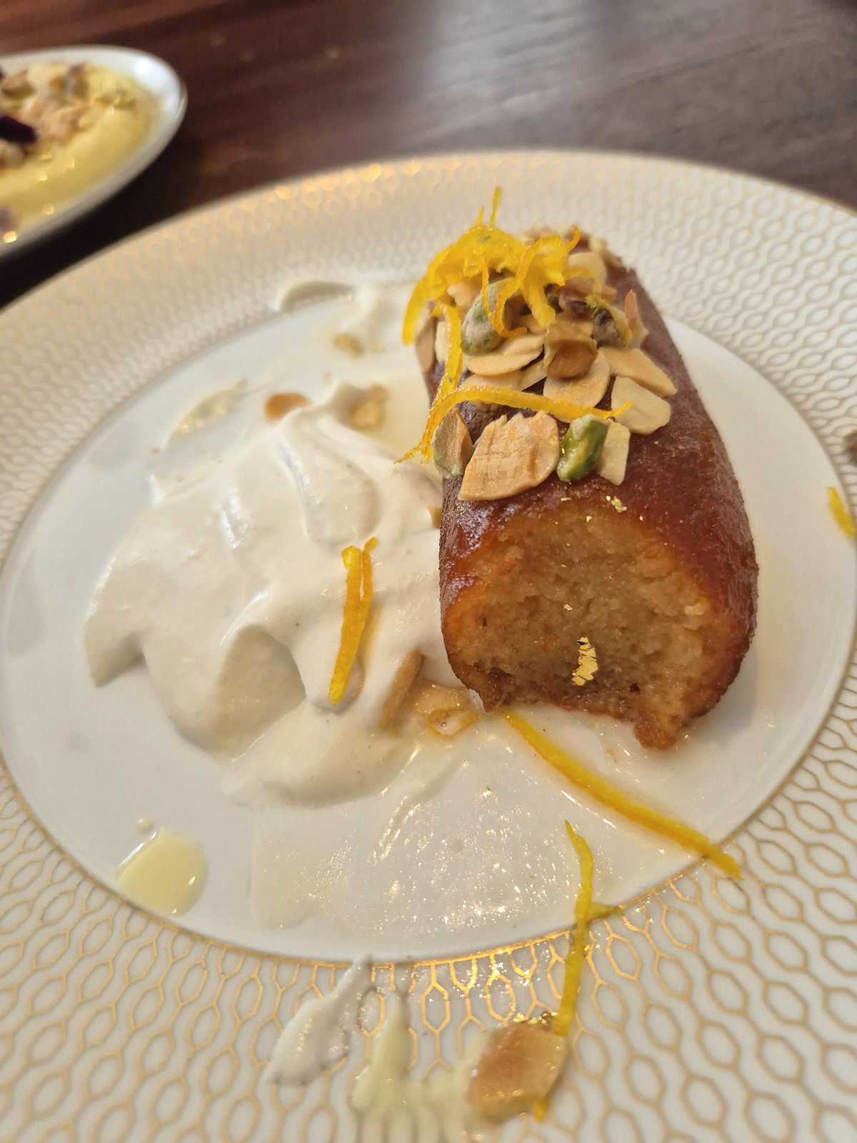 Gulab jamun dessert at Oudh 1722 borough market london restaurant review
